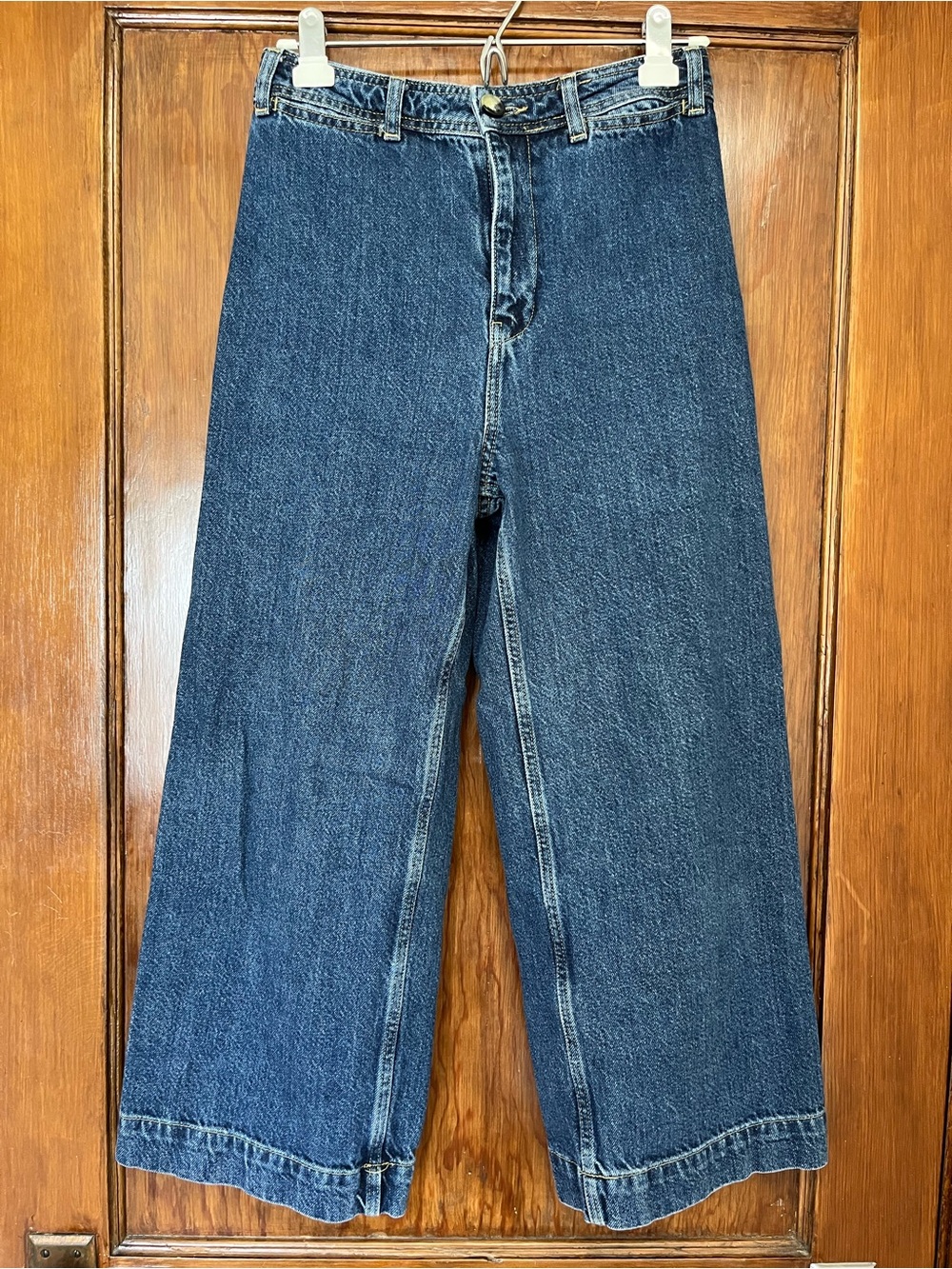 We The Free Thrity Denim Capri Wide Leg Jeans